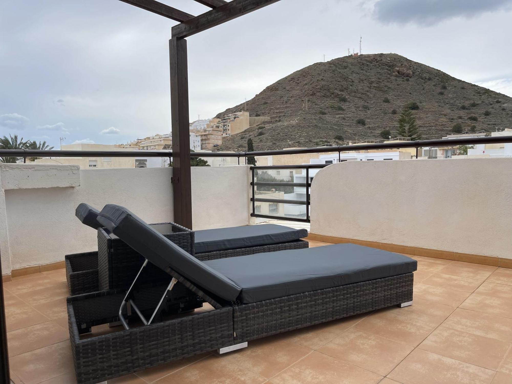 Апартаменти Atico Carboneras Con Fantastica Terraza Екстер'єр фото