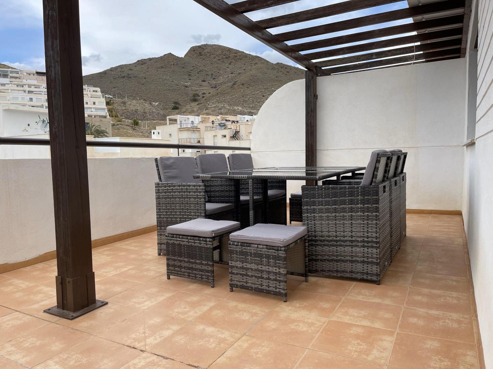 Апартаменти Atico Carboneras Con Fantastica Terraza Екстер'єр фото