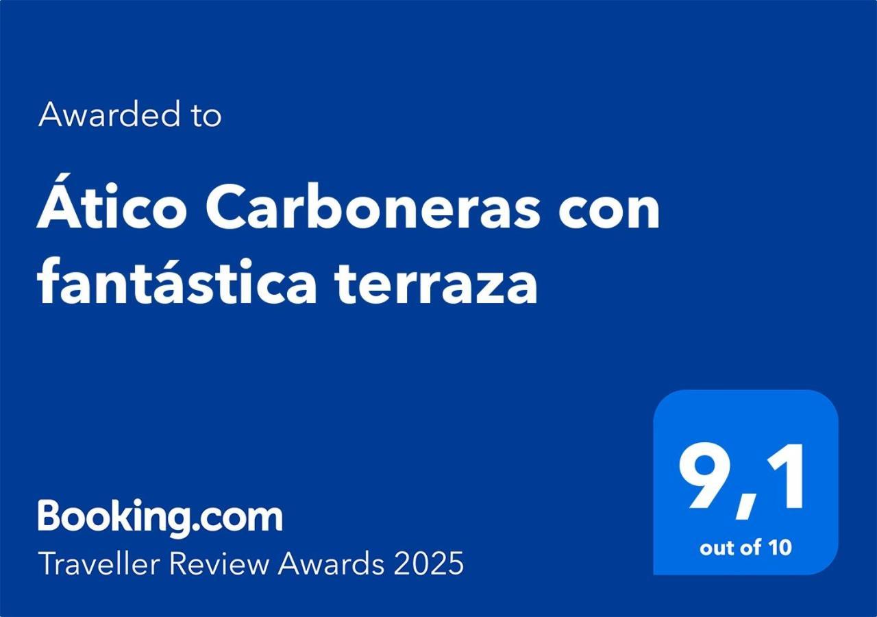 Апартаменти Atico Carboneras Con Fantastica Terraza Екстер'єр фото